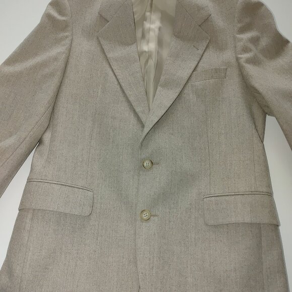Vintage YVES SANT LAUREN Men's 100% Wool Long Sleeves Blazer Size 38R Used - Picture 5 of 7
